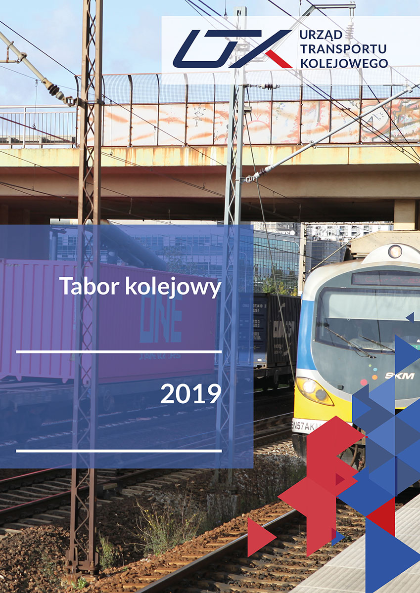 Okładka raportu "Tabor kolejowy 2019"