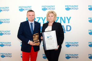 Wyróżnienie odebrali Małgorzata Kalata i Krzysztof Kulka.
